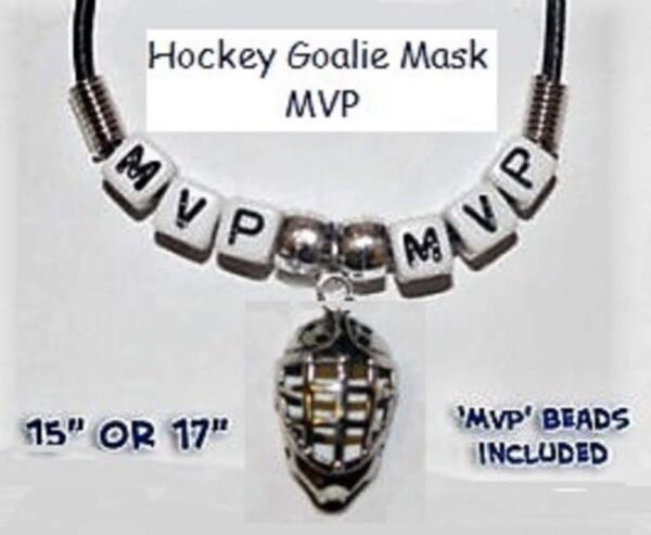 Goalie Mask MVP Necklace