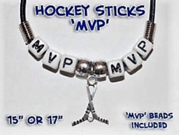 Hockey Sticks MVP Necklace