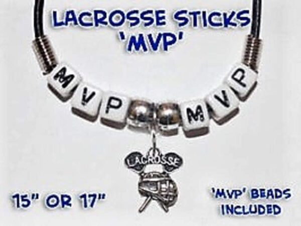 Lacrosse Sticks MVP Necklace